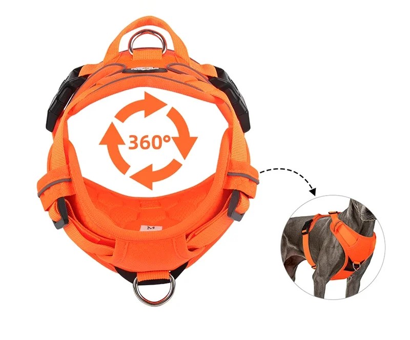 Reflekterande, Justerbar & Säker Sele för Medelstora & Stora Hundar - Bild 10