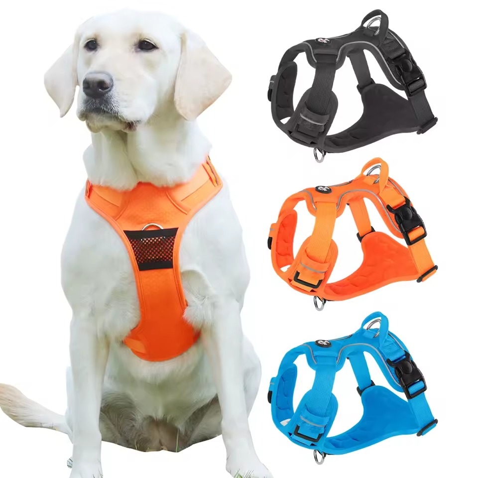 Reflekterande, Justerbar & Säker Sele för Medelstora & Stora Hundar - Bild 2